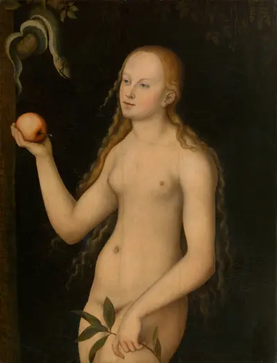 Eve av Lucas Cranach the Elder
