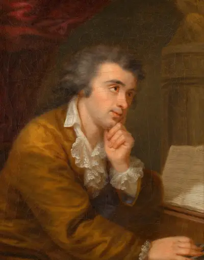 Josef Wölfl (Komponist und Pianist) av Johann Baptist von Lampi the Elder