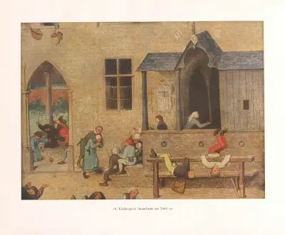 Kinderspiele av Pieter Bruegel The Elder