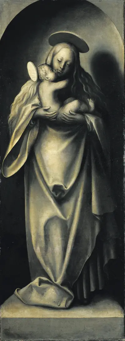 Madonna and Child, 1509 av Lucas Cranach the Elder