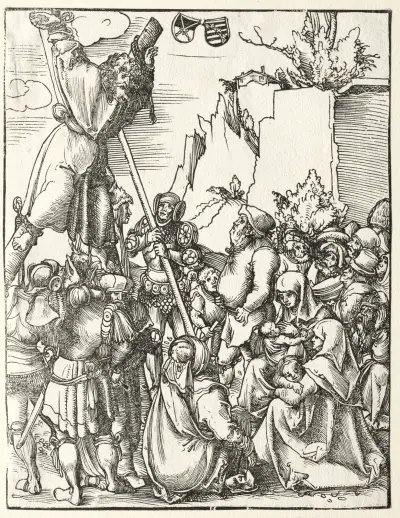 Martyrdom of St. Andrew av Lucas Cranach the Elder