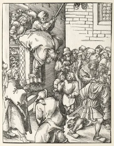 Martyrdom of St. James the Less av Lucas Cranach the Elder