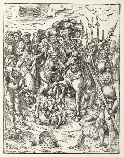 Martyrdom of St. Matthew av Lucas Cranach the Elder