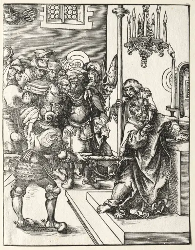 Martyrdom of St. Thomas av Lucas Cranach the Elder