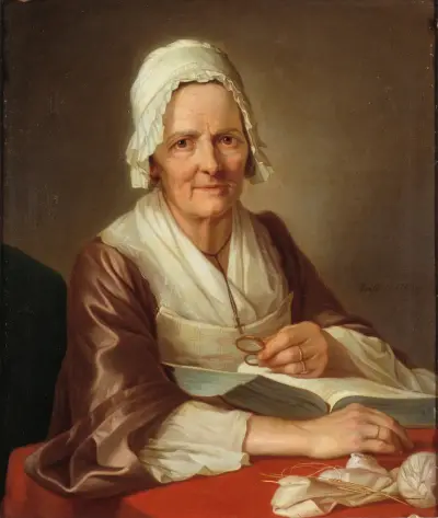 Old Woman av Per Krafft the Elder