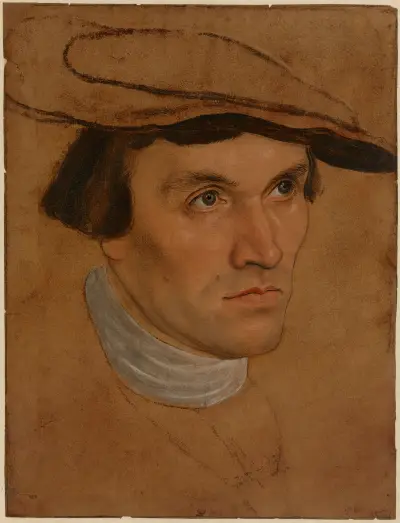 Portrait of a Man, 1530 av Lucas Cranach the Elder