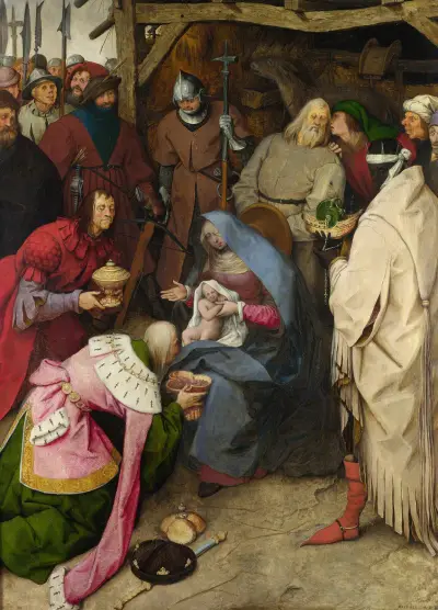 The Adoration of the Kings av Pieter Bruegel The Elder