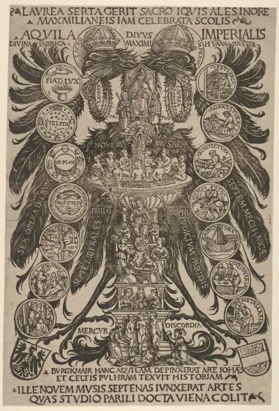 The Imperial Eagle (Aquila Imperialis) von Hans Burgkmair The Elder