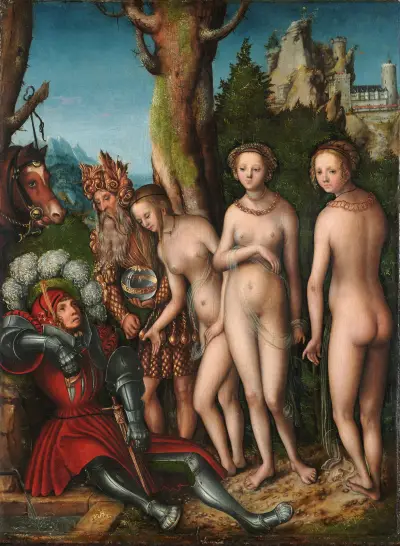 The Judgment of Paris, 1512 av Lucas Cranach the Elder