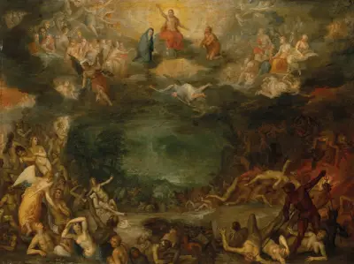 Yttersta domen av Jan Brueghel The Elder
