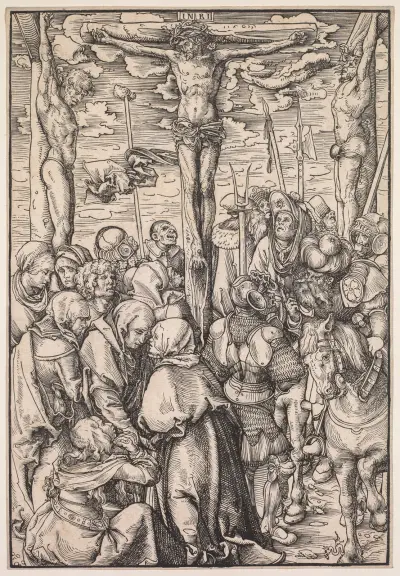 The Passion; Crucifixion av Lucas Cranach the Elder