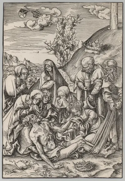 The Passion; The Lamentation av Lucas Cranach the Elder