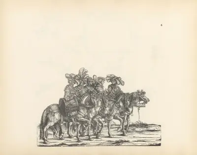 The Triumphs of the Emperor Maximilian I Pl.04 von Hans Burgkmair The Elder