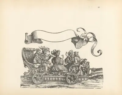 The Triumphs of the Emperor Maximilian I Pl.20 von Hans Burgkmair The Elder