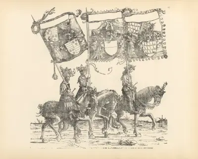 Die Triumphe Kaiser Maximilians I., Tafel 62 von Hans Burgkmair The Elder