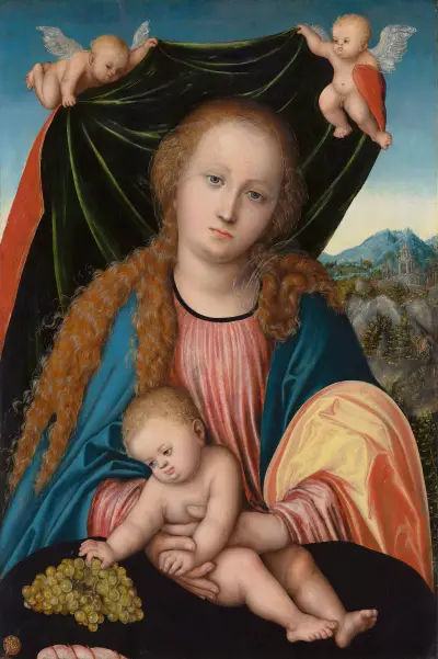Virgin and Child, 1515 av Lucas Cranach the Elder
