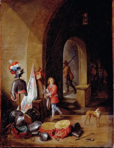 A Guard Room av David Teniers The Younger