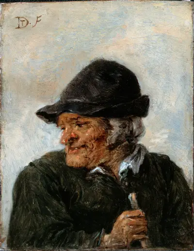 A Peasant av David Teniers The Younger