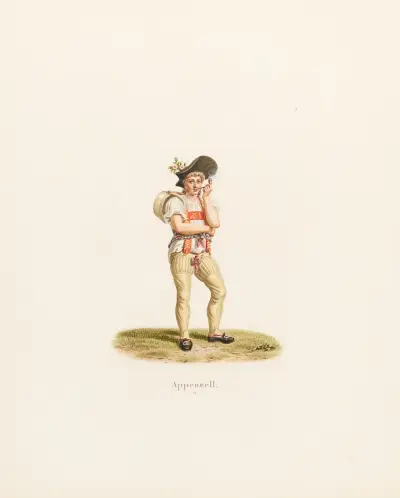 Appenzell, 1824 – nr 1 av Gabriel Lory the Younger