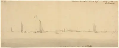 Lugnt hav av Willem van de Velde the Younger
