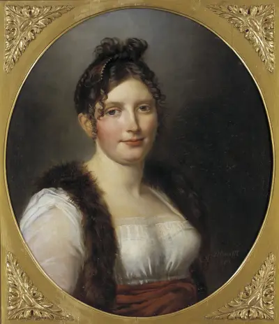 Catharina Charlotta Bågh (1777-1816) av Per Krafft the Younger