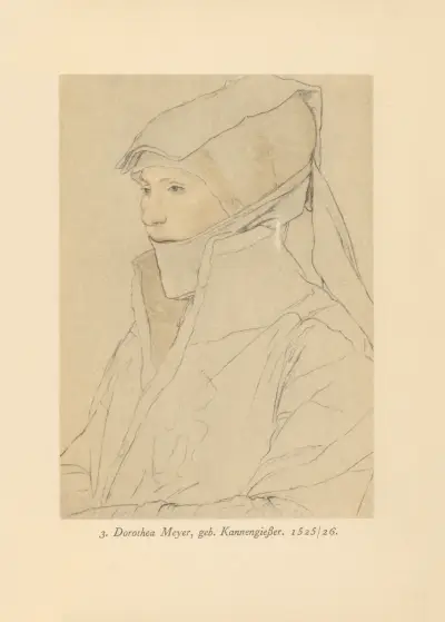 Dorothea Meyer, geb. Kannengießer av Hans Holbein The Younger
