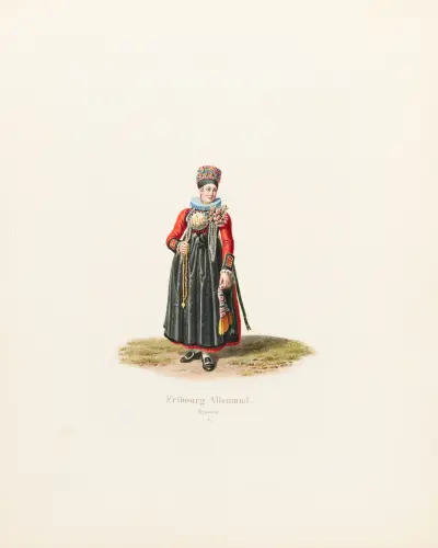 Fribourg Allemand. Epouse av Gabriel Lory the Younger