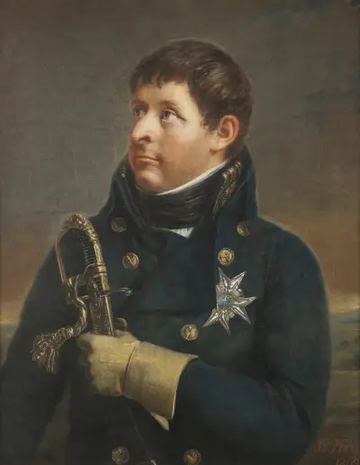Karl August, 1768-1810, Duke of Holstein-Sonderburg-Augustenburg, Crown Prince of Sweden av Per Krafft the Younger