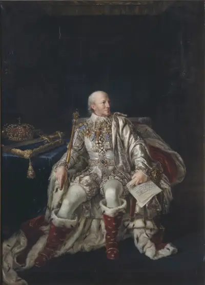 Karl XIII, 1748-1818, kung av Sverige och Norge av Per Krafft the Younger