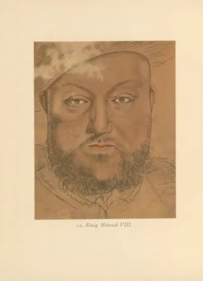 König Heinrich VIII (16th centry) av Hans Holbein The Younger