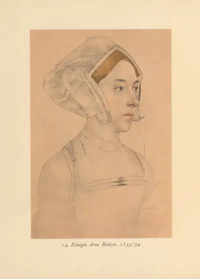 Königin Anne Boleyn av Hans Holbein The Younger