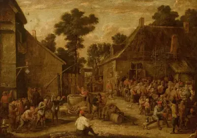 Muntra tillställningar på landsbygden av David Teniers The Younger