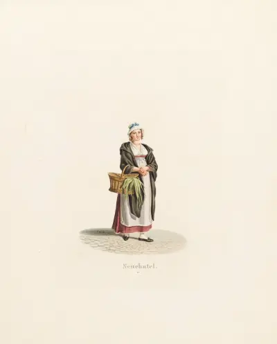 Neuchatel av Gabriel Lory the Younger