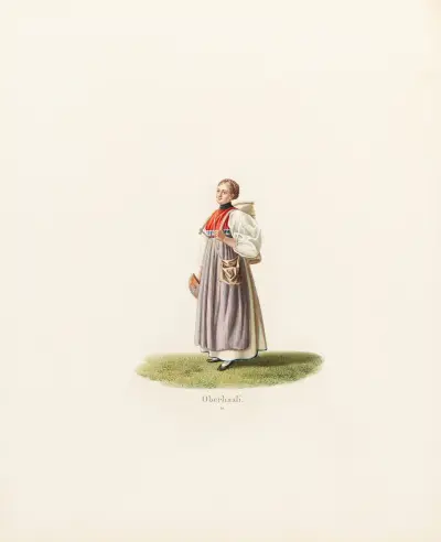 Oberhasli, 1824 – nr 3 av Gabriel Lory the Younger