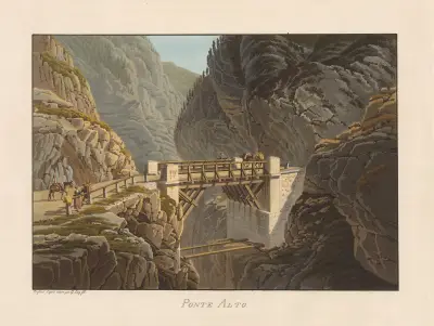 Ponte Alto av Gabriel Lory the Younger