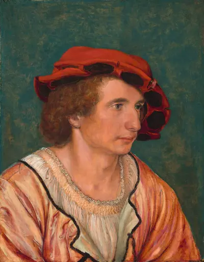 Portrait of a Young Man av Hans Holbein The Younger