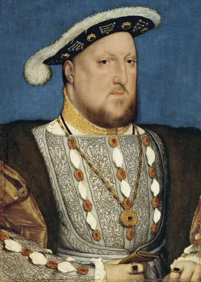 Portrait of Henry VIII av Hans Holbein The Younger