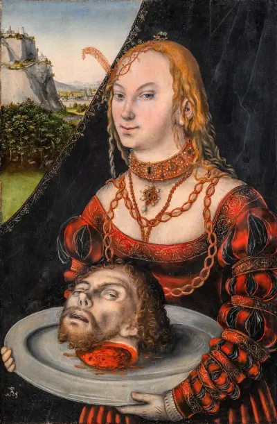 Salome av Lucas Cranach the Younger