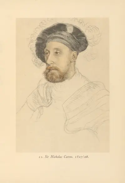 Sir Nicholas Carew av Hans Holbein The Younger