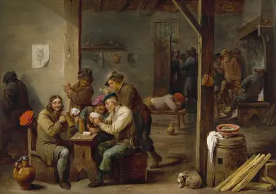 Tavern Scene av David Teniers The Younger