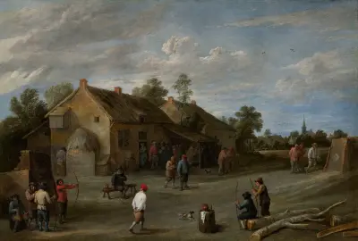 The Archers av David Teniers The Younger