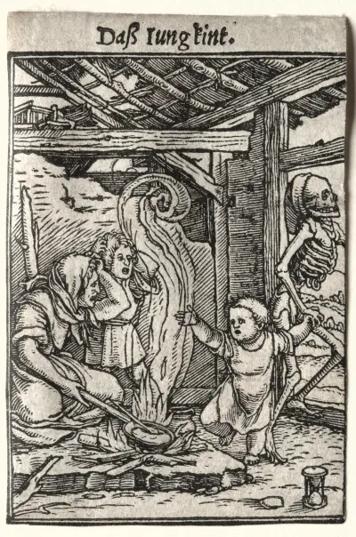 The Child av Hans Holbein The Younger