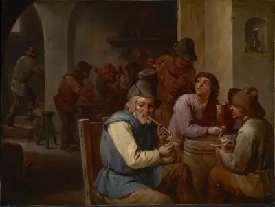The Country Pub av David Teniers The Younger