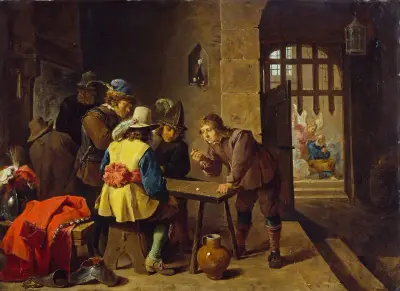Sankt Peters befrielse av David Teniers The Younger