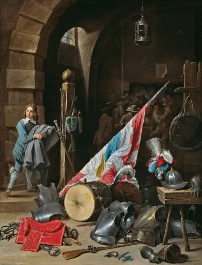 Vakthuset av David Teniers The Younger