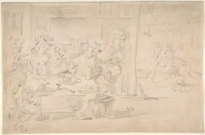 Der König trinkt von David Teniers The Younger