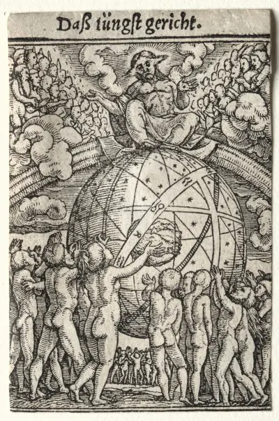 The Last Judgment av Hans Holbein The Younger
