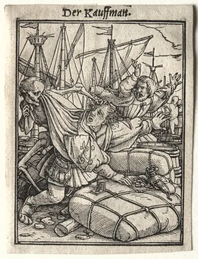 The Merchant av Hans Holbein The Younger