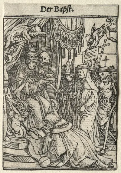 The Pope av Hans Holbein The Younger