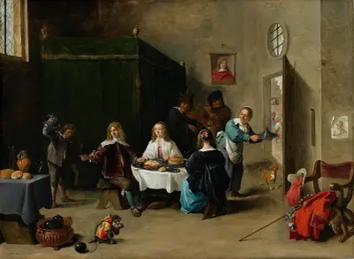 Den förlorade sonen av David Teniers The Younger